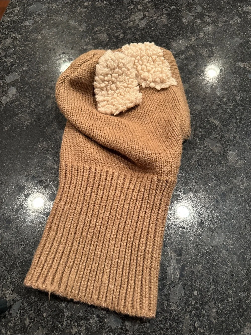 Sheep Balaclava Knitted Kids